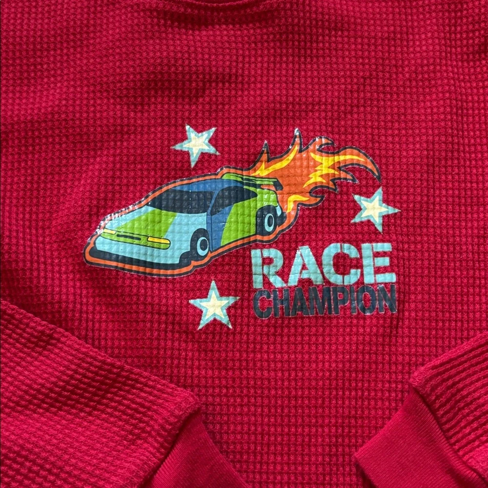 Pajamas Race Champion boys new size S(6) 60% cotton 40% polyester